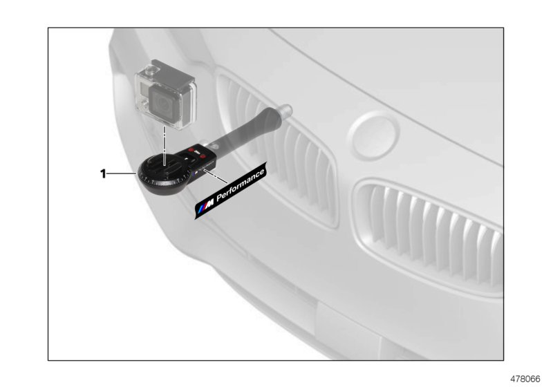 BMW Action-Cam bracket
