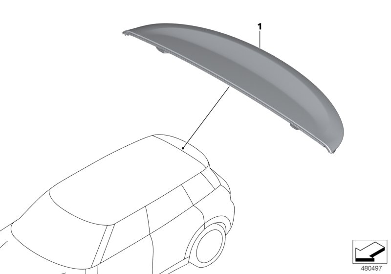 Retrofitting rear spoiler JCW