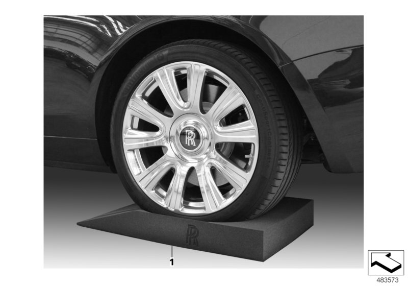Tyre cradles