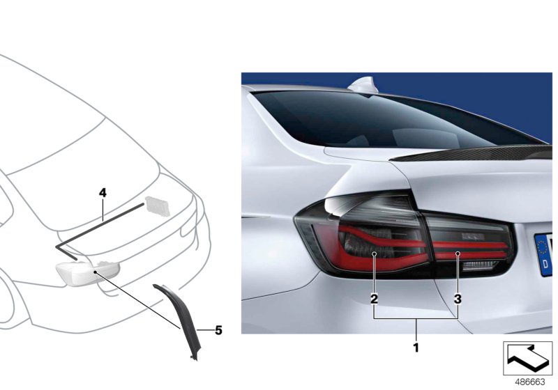 M Performance rear lights