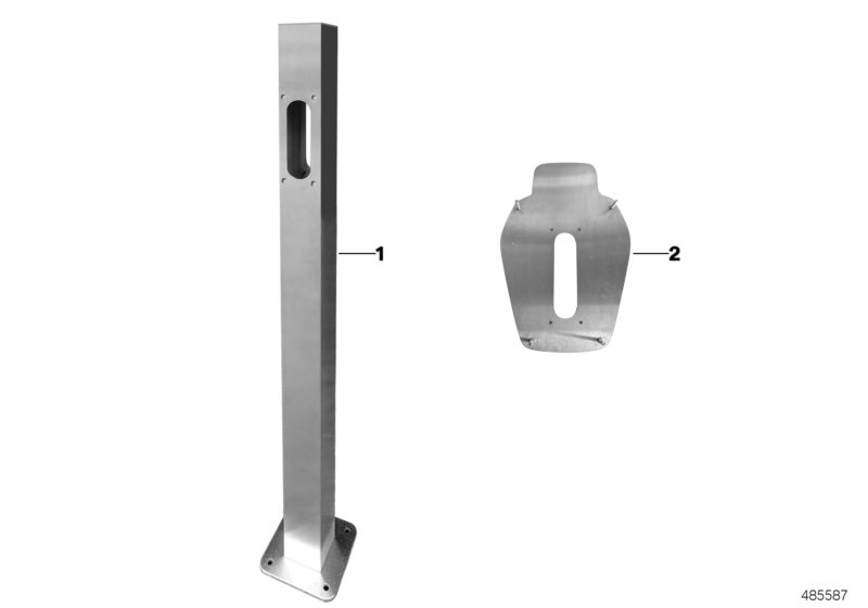 Wallbox outdoor charging column