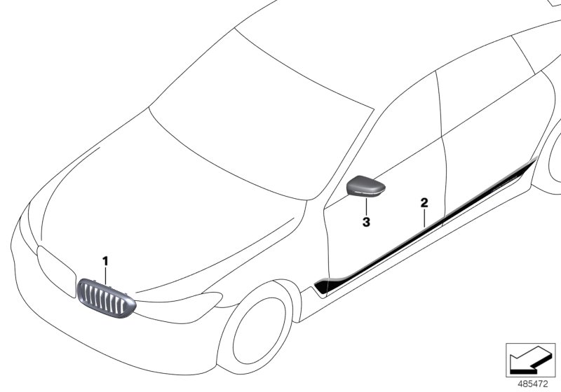 M Performance aerodynamics accessories