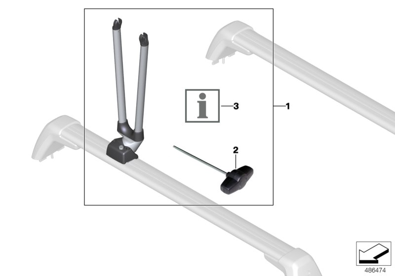 Front wheel holder