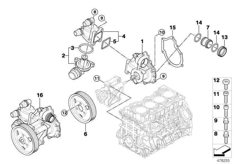 Waterpump - Thermostat