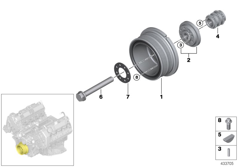 Belt Drive-Vibration Damper