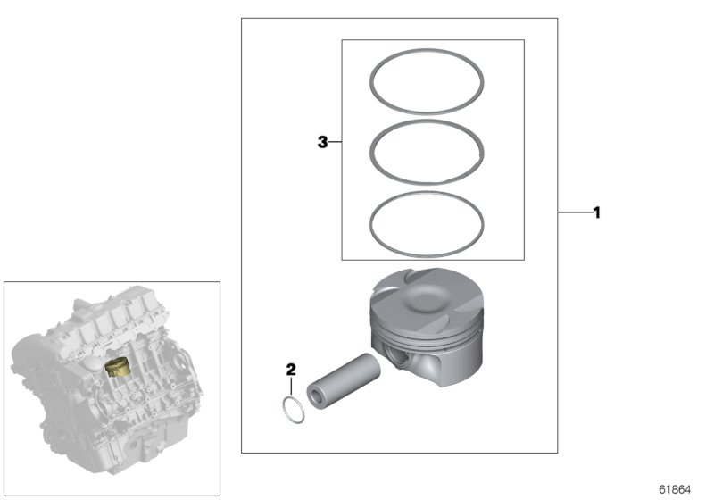 Crankshaft-Pistons