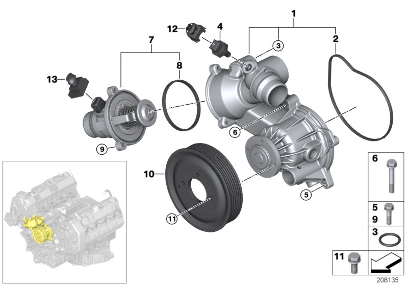 Waterpump - Thermostat