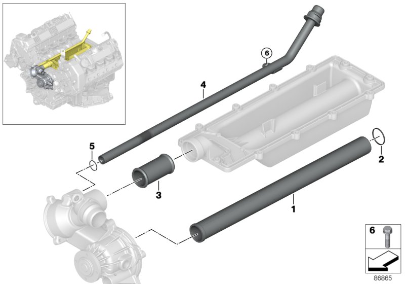 Cooling system pipe