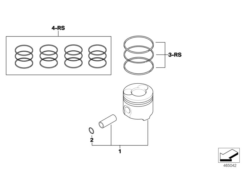 Crankshaft-Pistons