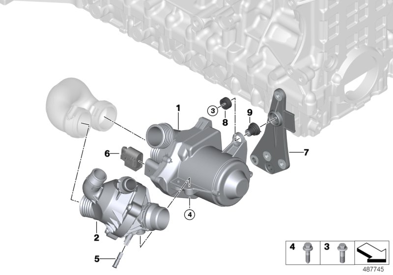 Waterpump - Thermostat