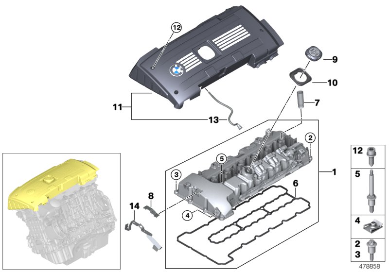 Cylinder head cover
