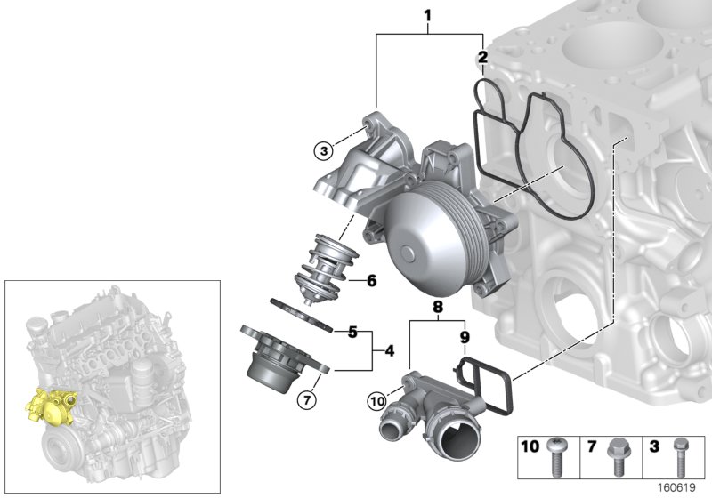 Waterpump - Thermostat