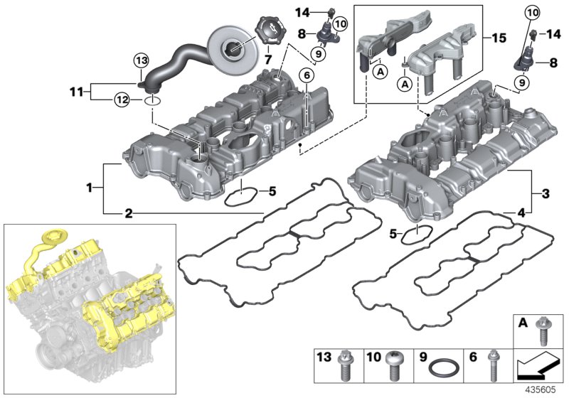 Cylinder head cover