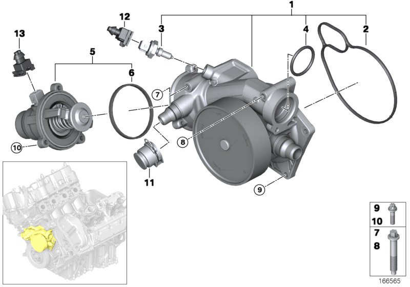 Waterpump - Thermostat
