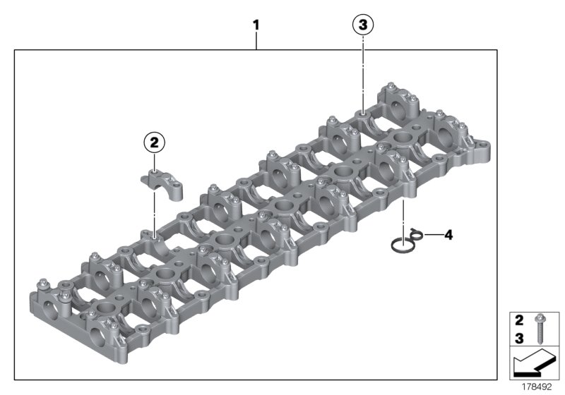 Cylinder head/intermediate housing