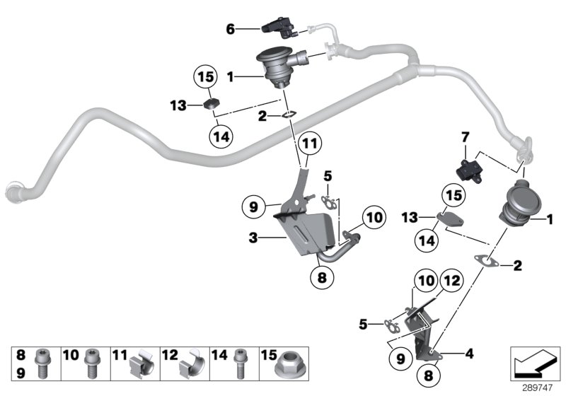 Emission control pipes