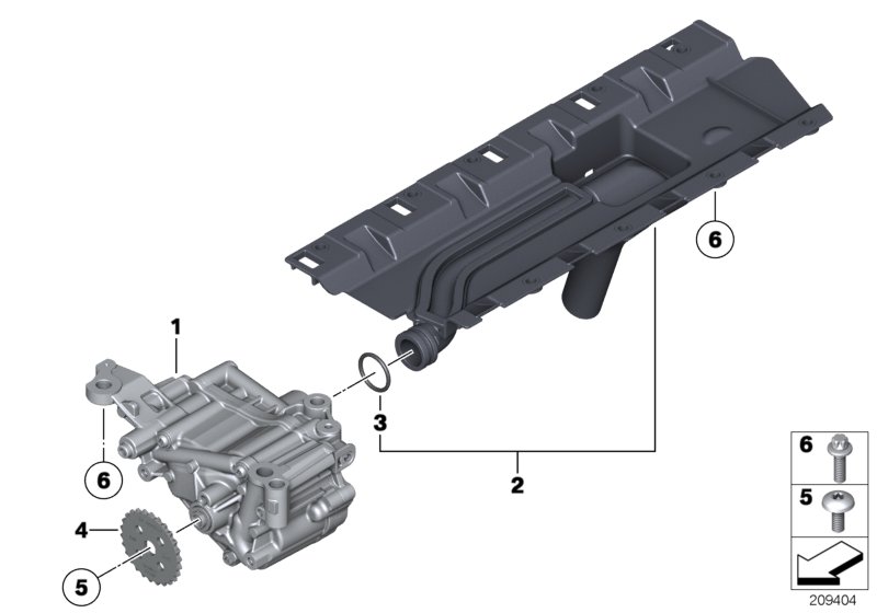 Lubrication system/Oil pump