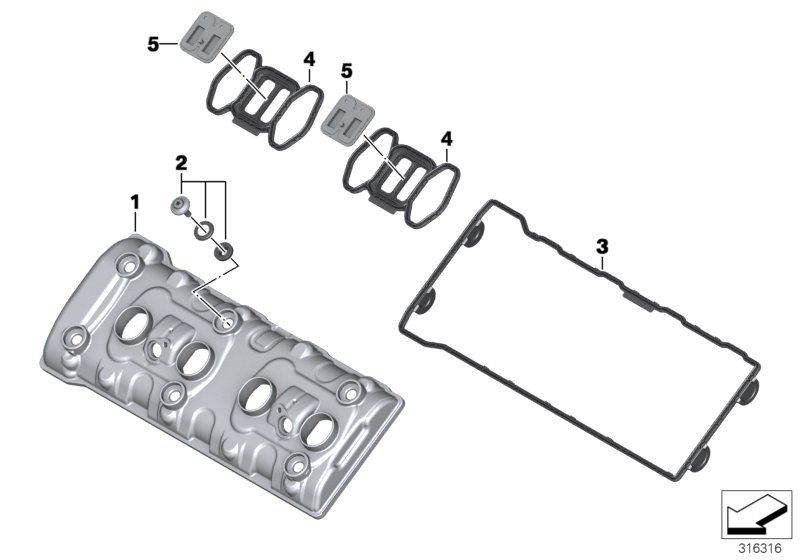 Cylinder head cover