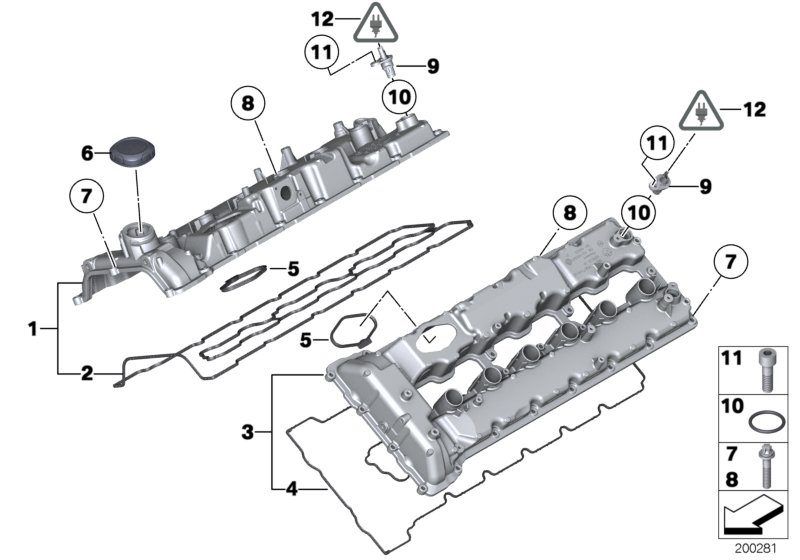 Cylinder head cover