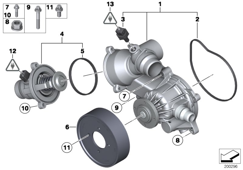 Waterpump - Thermostat