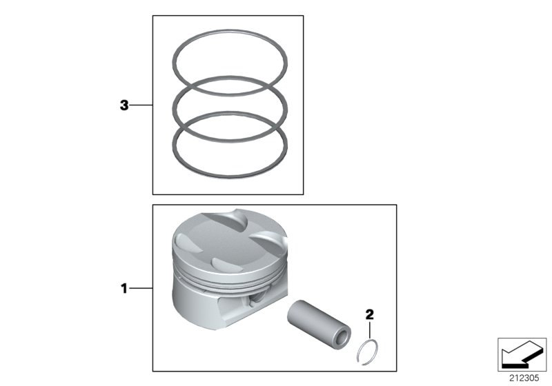 Crankshaft-Pistons