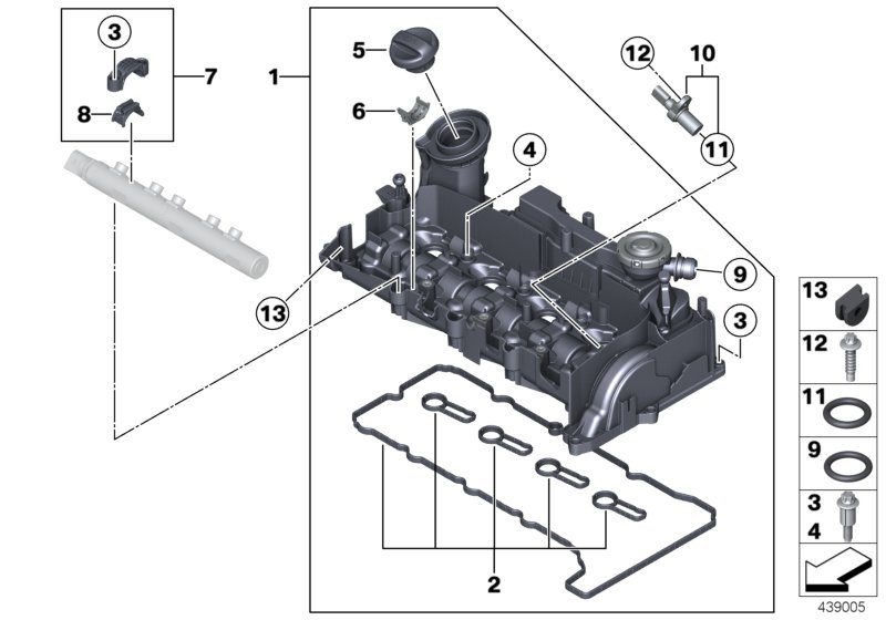 Cylinder head cover