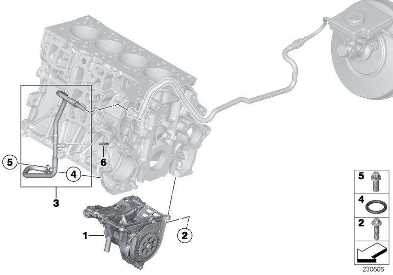 Vacuum pump with tubes
