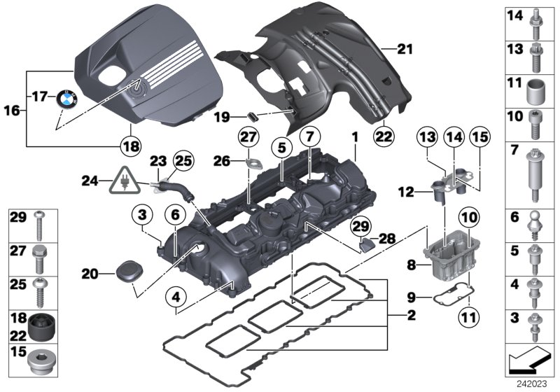 Cylinder head cover