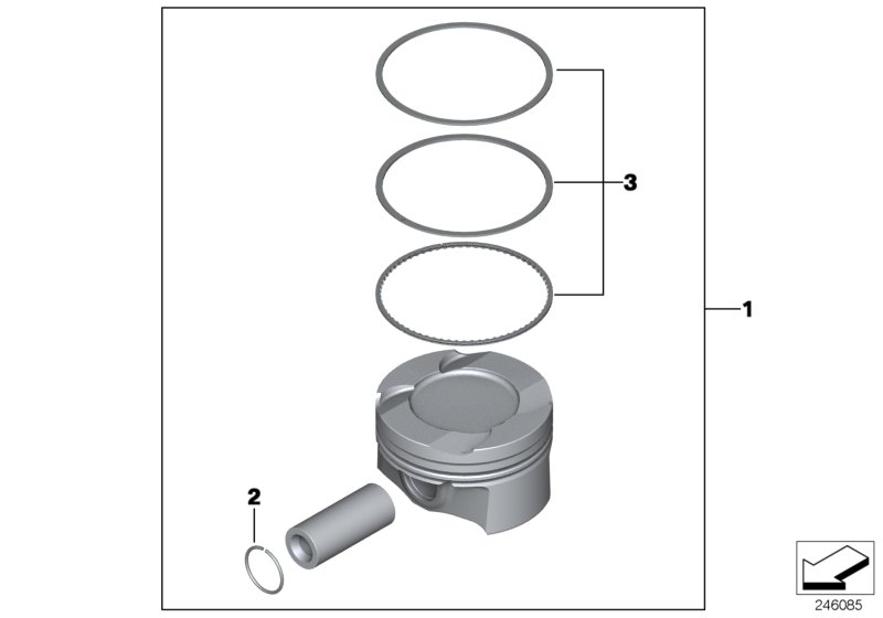 Crankshaft-Pistons