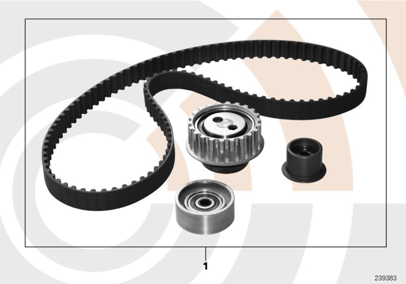 Service kit, toothed belt / Value Line