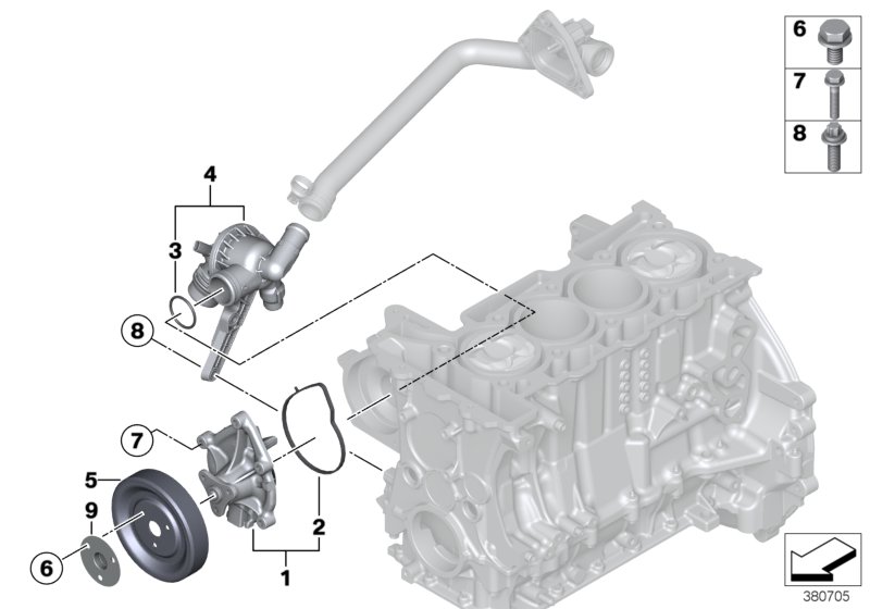 Waterpump - Thermostat