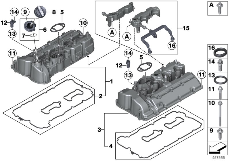 Cylinder head cover