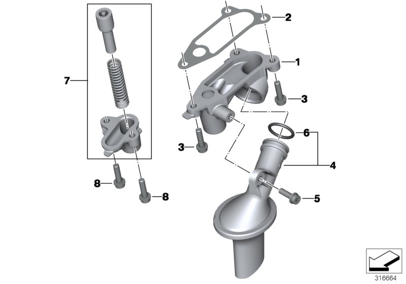 Oil-pressure control valve