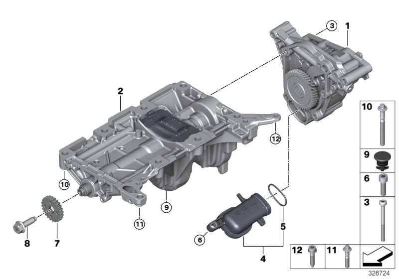 Lubrication system/Oil pump