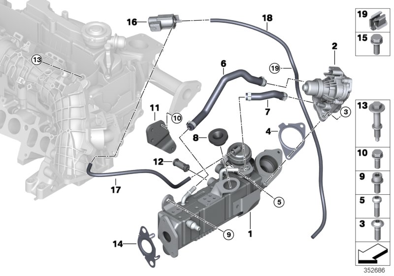 Emission reduction cooling