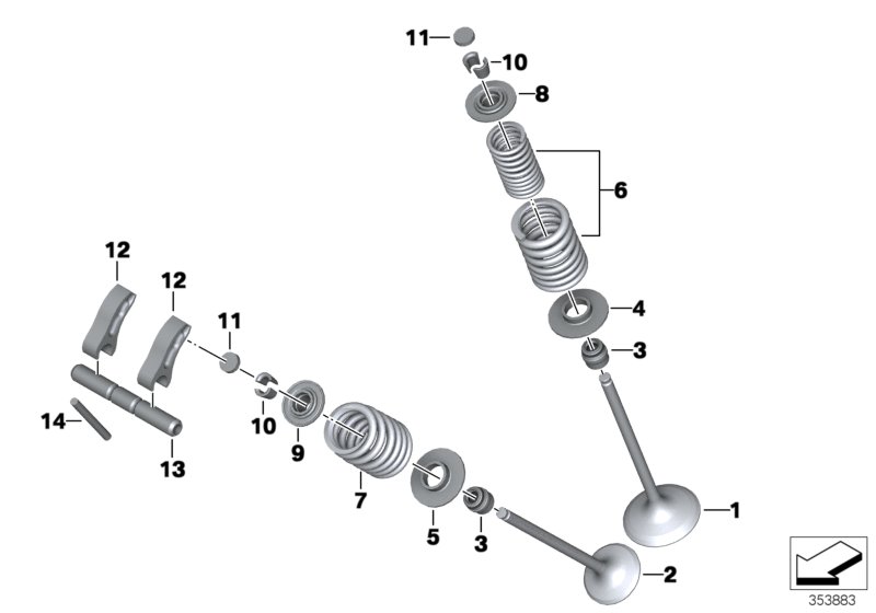 Valves with springs