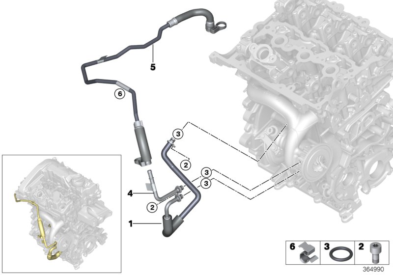 Cooling system-exhaust turbocharger