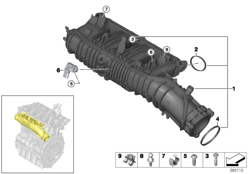 Intake manifold system