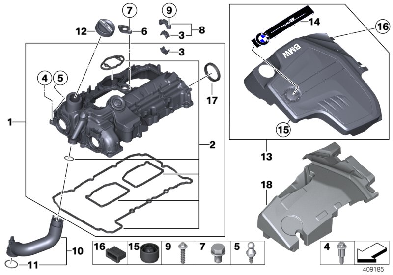 Cylinder head cover