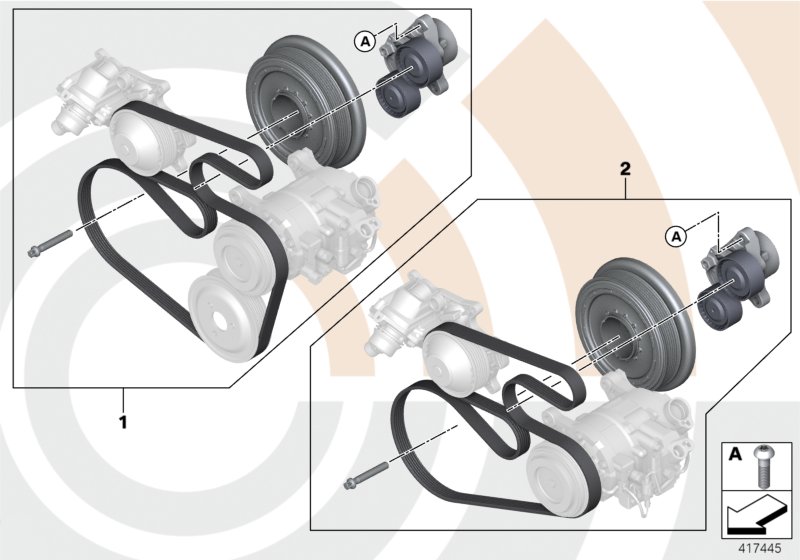 Repair kit, belt drives, Value Line