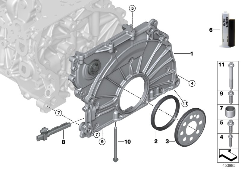 Timing case cover