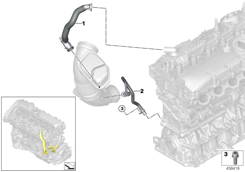 Crankcase-Ventilation