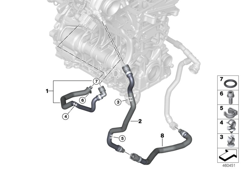 Cooling system-exhaust turbocharger