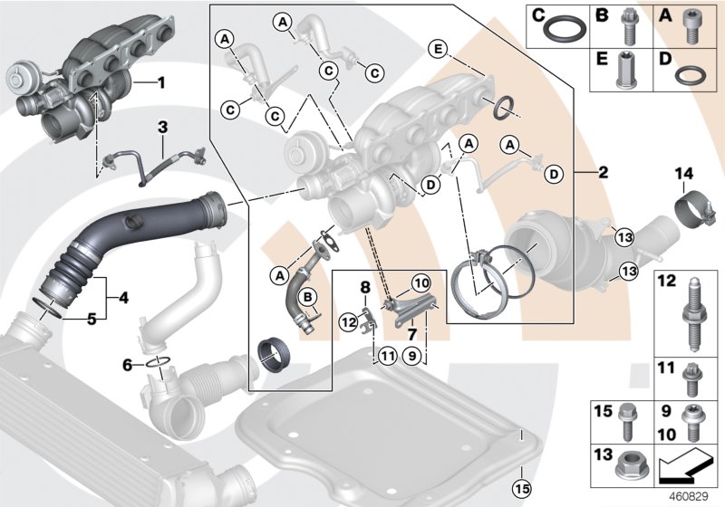 Exh.turbocharger & add-on kit Value Line