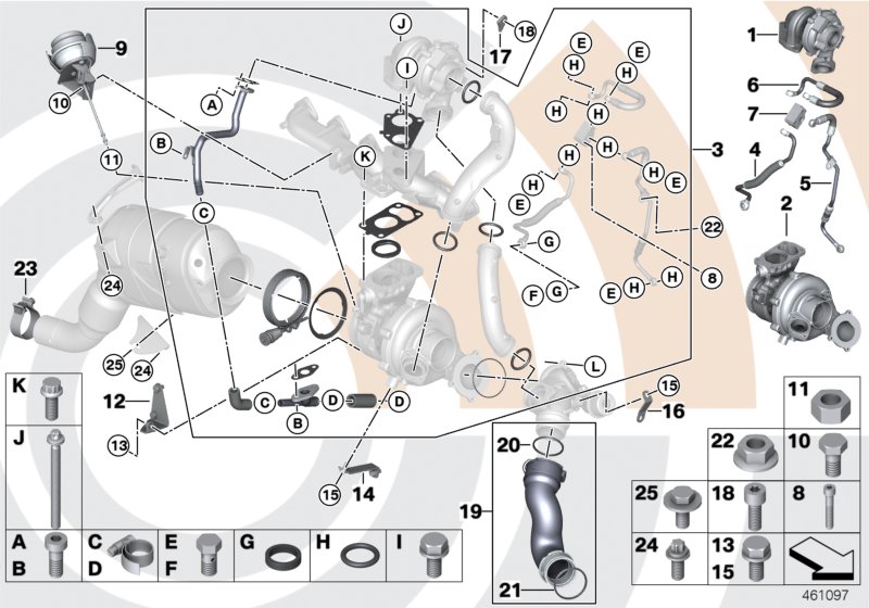 Exh.turbocharger & add-on kit Value Line