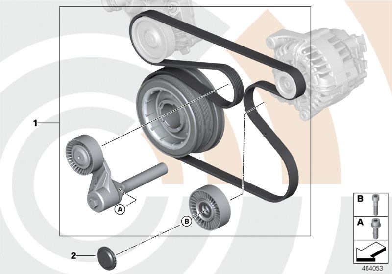 Repair kit, belt drives, Value Line