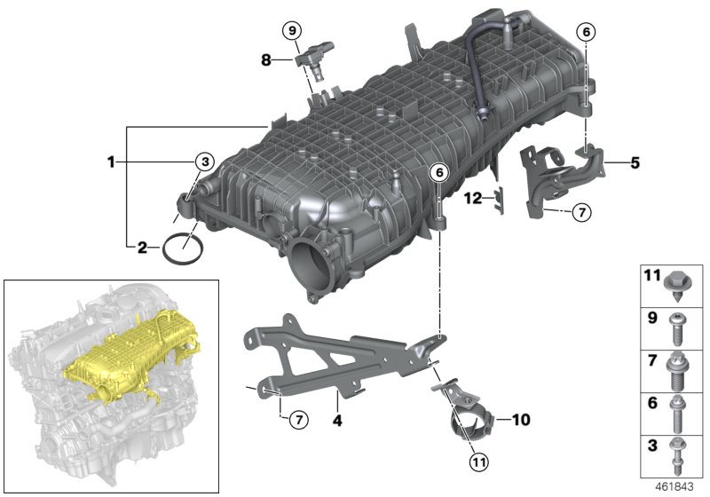 Intake system-charge air cooling