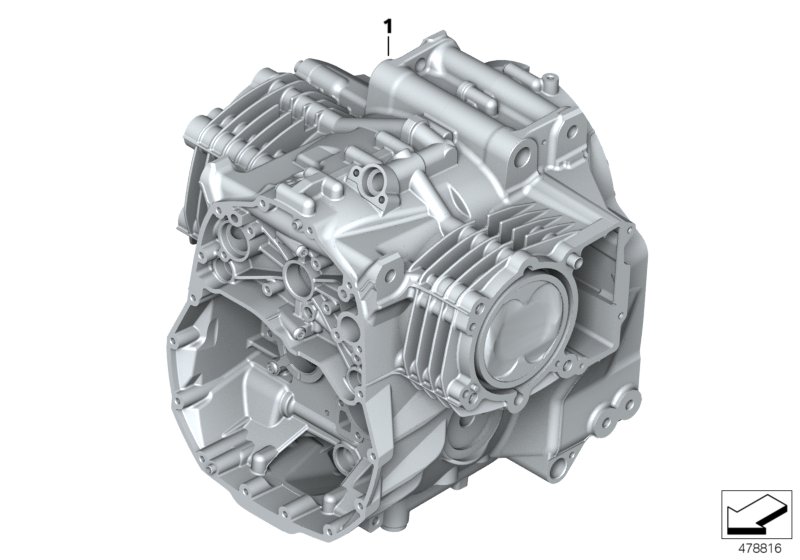 Short engine / Cylinder with pistons