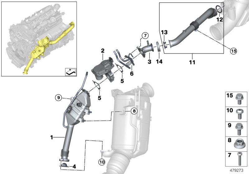 Emission reduction cooling