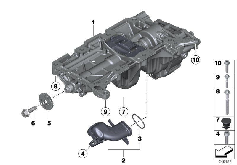 Lubrication system/Oil pump